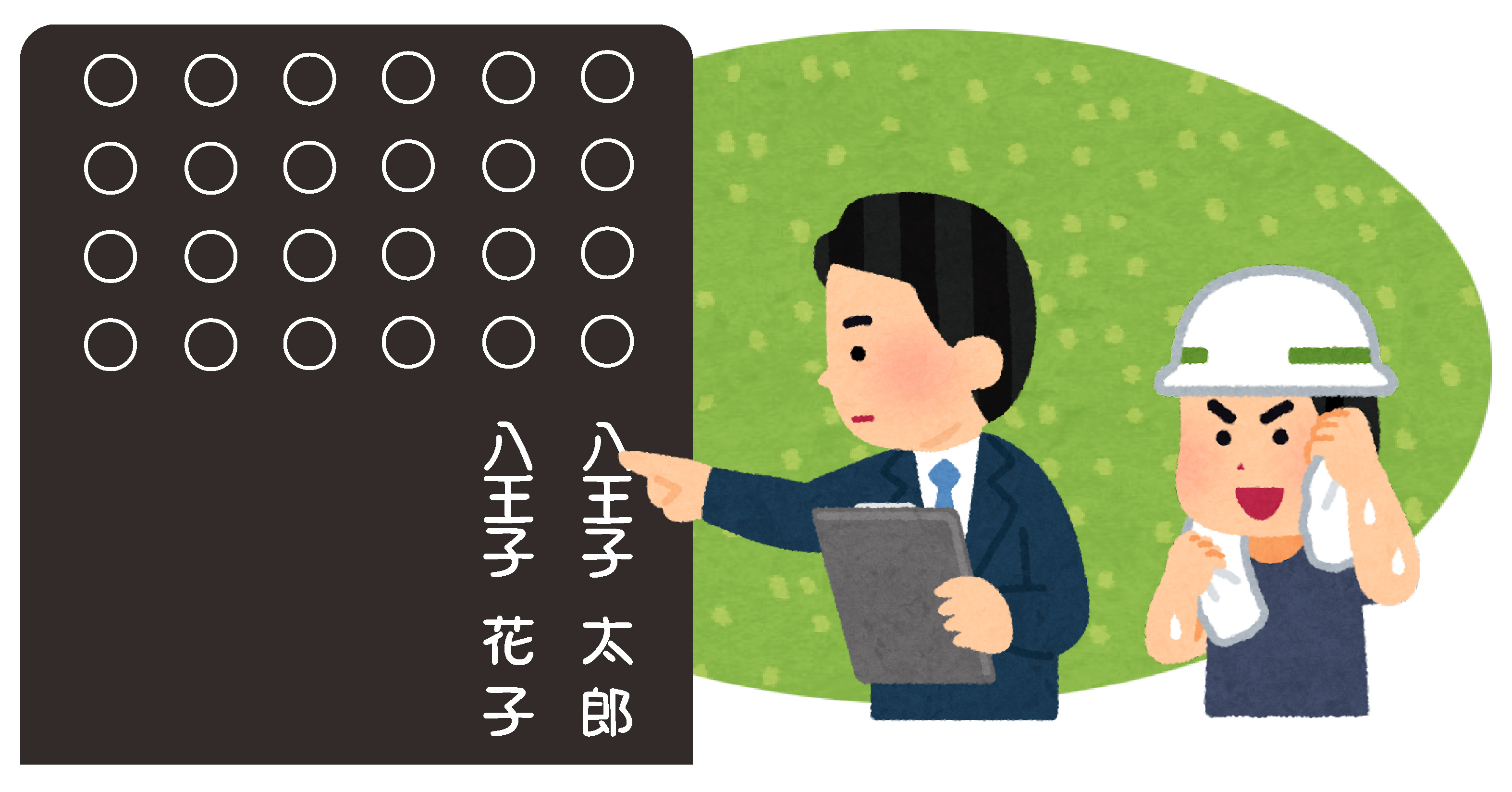 記名板彫刻完成までの手順5